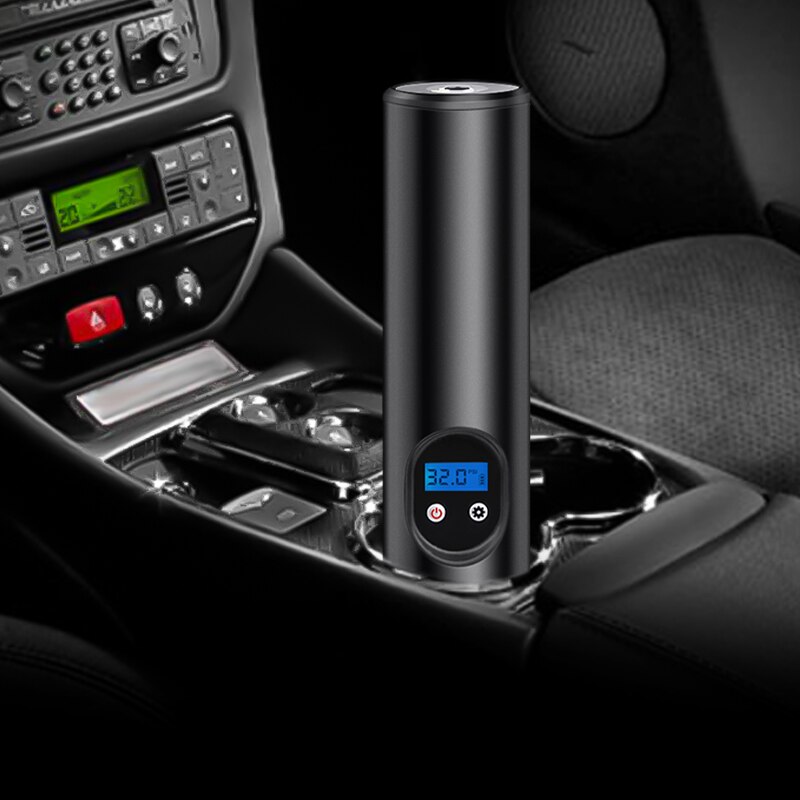 Digitale draagbare autocompressor pomp bandenpomp lcd digitale 150 psi opblaasbare 12v auto autopomp motorfiets