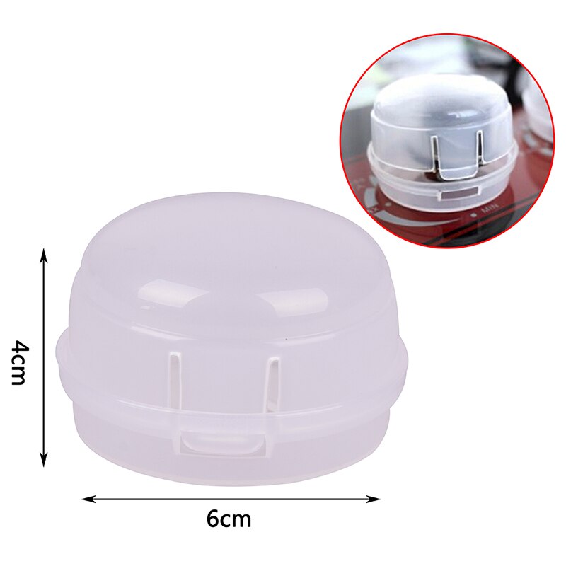 1 Uds estufa de seguridad cubre niño interruptor tapa para cocina a Gas mando cubierta protectora Cerradura de seguridad para bebés Gas Natural interruptor cubre