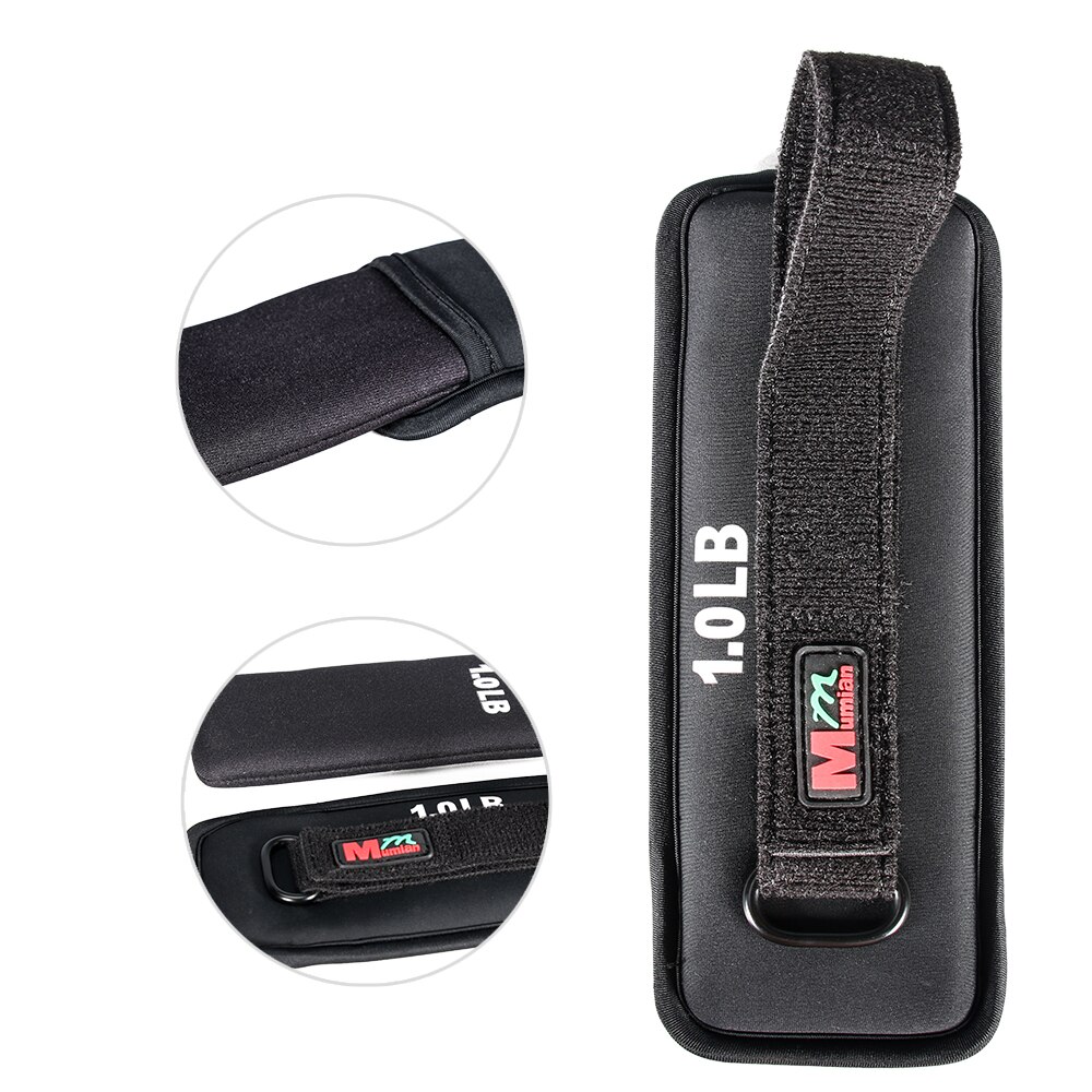 1 szt. Obciążniki na kostkę żelazo miękkie obciążniki na kostkę dla kobiet mężczyzn nogi ciężary z regulowanym paskiem zdatność odporność trening bieganie: 1szt 1LB washable