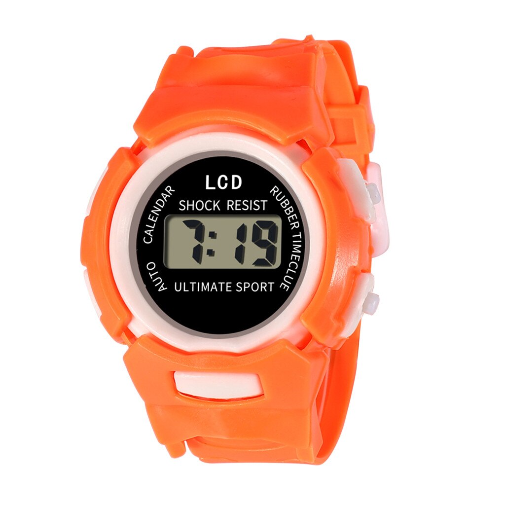 Часы Kinderen Meisjes Analoge Digitale Sport Led Elektronische Waterdichte Polshorloge Top Sport Horloges Часы Женские Horloge