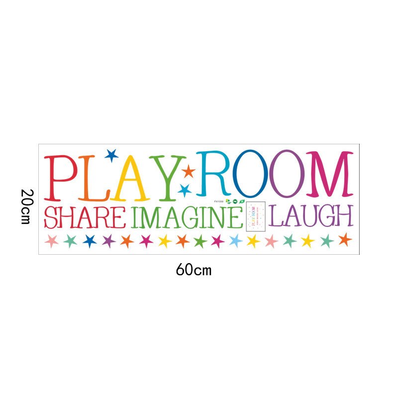 Colorful Inspirational Quotes Wall Decals Vinyl Handprint Wall Motivational Sticker for Classroom School Kids Playroom Nursery: 5