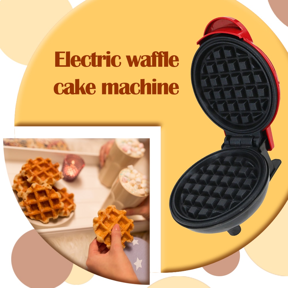 Electric Waffle Maker Fried Egg Cake Waffle Machine Mini Oven Waffle Pots Breakfast Waffle Machine Breakfast Eggette Machine