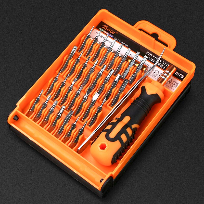 Screwdriver Kit Precision Magnetic Bits DIY Dismountable Screw Driver Set Mini Tool Case For Smart Home PC Phone Repair