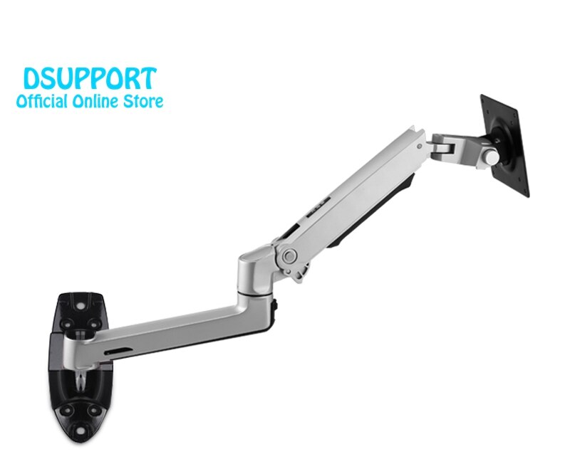Wall Mount Aluminum Alloy Mechanical Spring Arm Monitor Holder Full Motion LCD LED Monitor Mount Arm Monitor Support