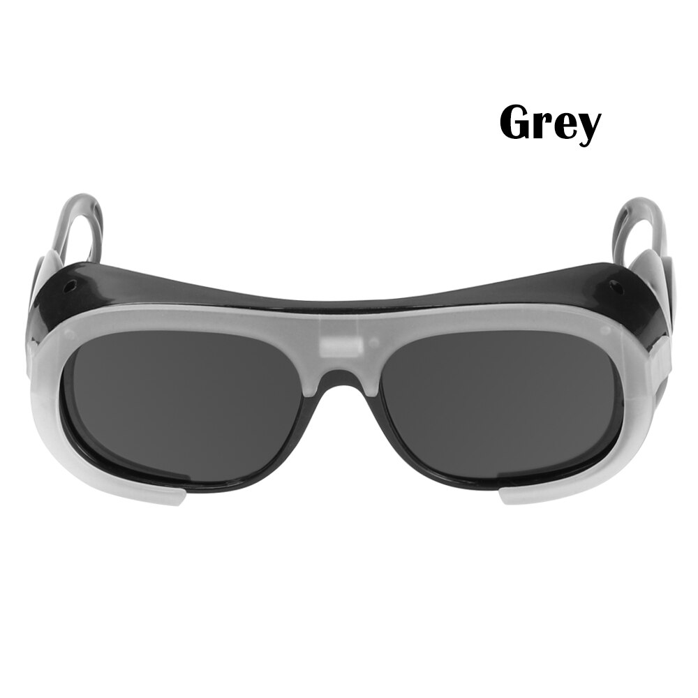 IN Stock Protective Safety Goggles Anti Spatter Welding Glasses Dust-proof Waterproof Flat Light Windscreen Labor Eye Protector: grey