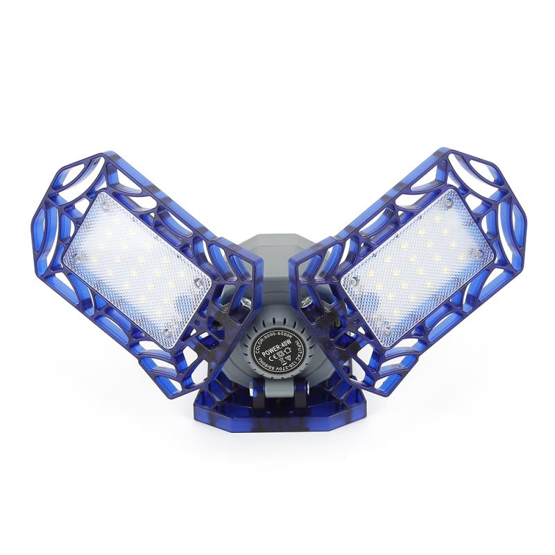 60W E27 Super Heldere Vervorming Ufo Led Machine Lamp High Bay Licht Garage Lamp Waterdicht Verlichting Industriële Voor Magazijnen: Blue / 4Pcs
