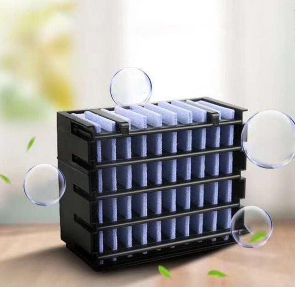 Must-have in summer Air Conditioner Fan Personal Space Evaporative Air Cooler Swamp Cooling System Fan Cooler Air Conditioning: II filter