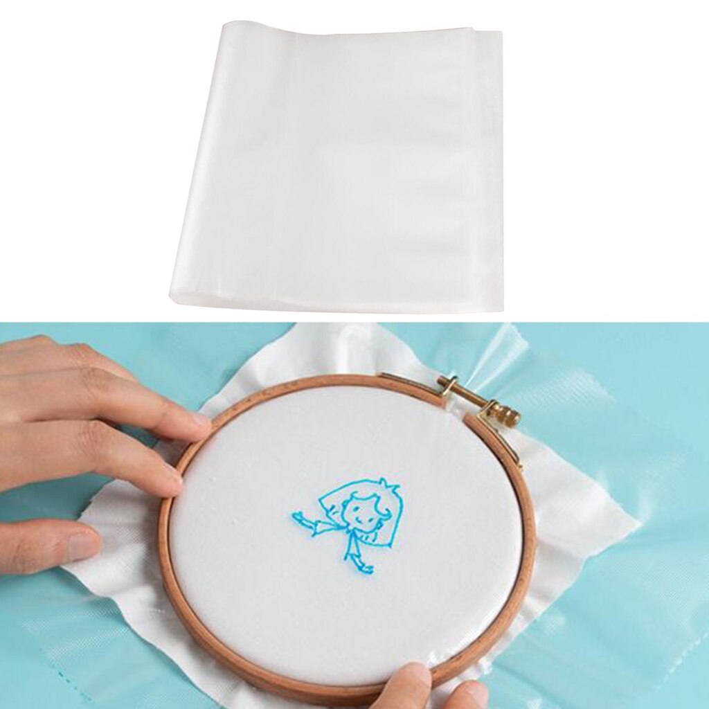 5Sheets Transfers Paper/ Water Soluble Embroidery Stabilizer Cross Stitch Hand Painted Patterns Transfer Paper