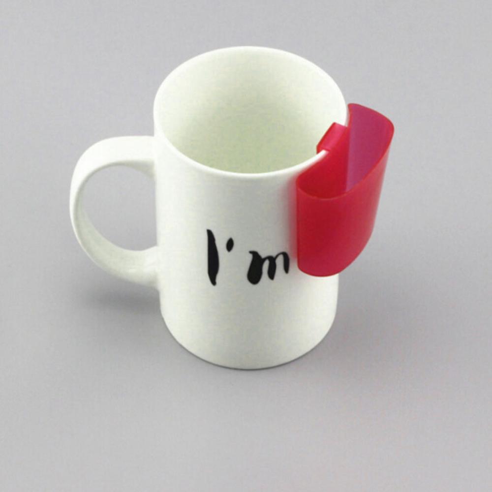 4 Stks/set Theezakjes Houders Rekken Afternoon Tea Gereedschap Accessoires Draagbare Eenvoudige Theezakje Cookies Koekjes Houder: red