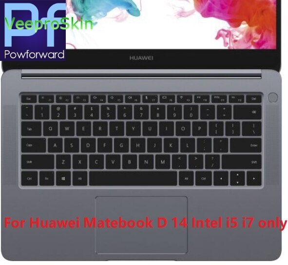 Huawei matebook x pro de  x 13 14 16.1 tuuman tpu näppäimistön kannen kuori tpu näppäimistön kannen kuori: Matebook  d14 intel
