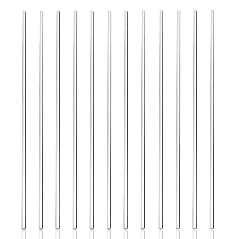 Acrylic Dowel Rods For DIY Crafts,Acrylic Lollipop Cake Pops Sticks,Round Rods Round Cake Dowels Rhythm Sticks: Default Title