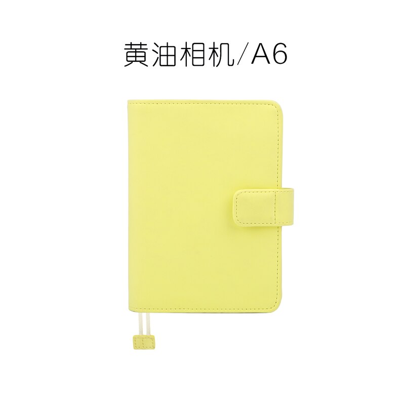 Kinbor Weekly Plan Multifunctional Notebook Diary Notebook Stationery Hand Book Yellow Notebook
