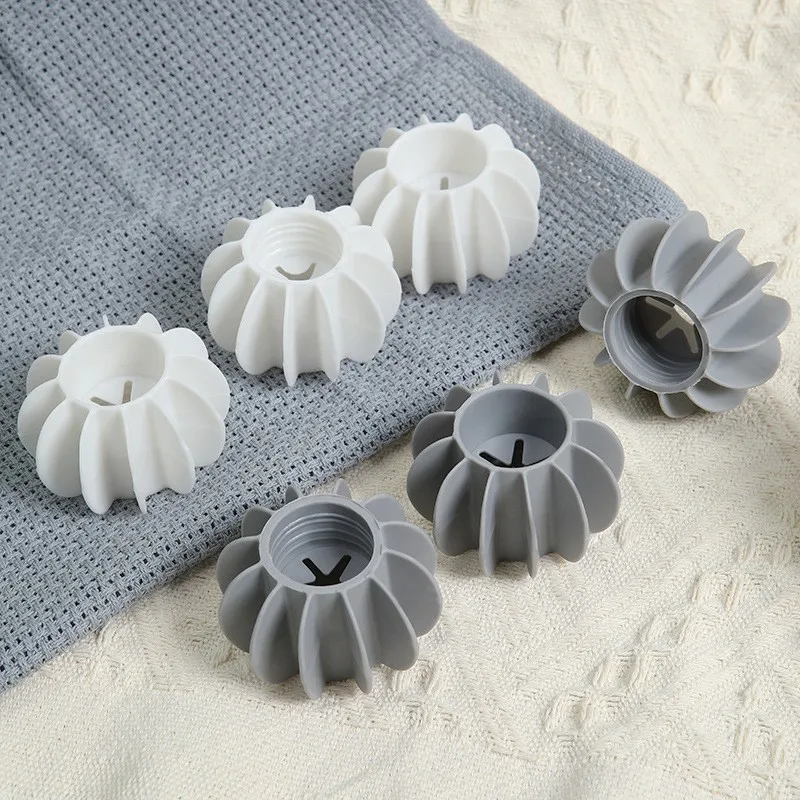 1/3Stck Magie Wäsche Bälle Wiederverwendbare PVC Feste Reinigung Ball Haushalt Reinigung Waschmaschine Zubehör Kleidung Weichspüler