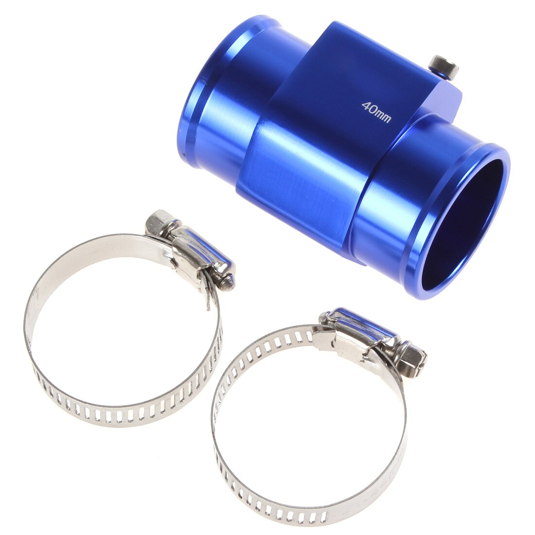 Draagbare Water Temperatuur Temp Sensor Gauge Adapter 40 Mm Aluminium Met Klemmen
