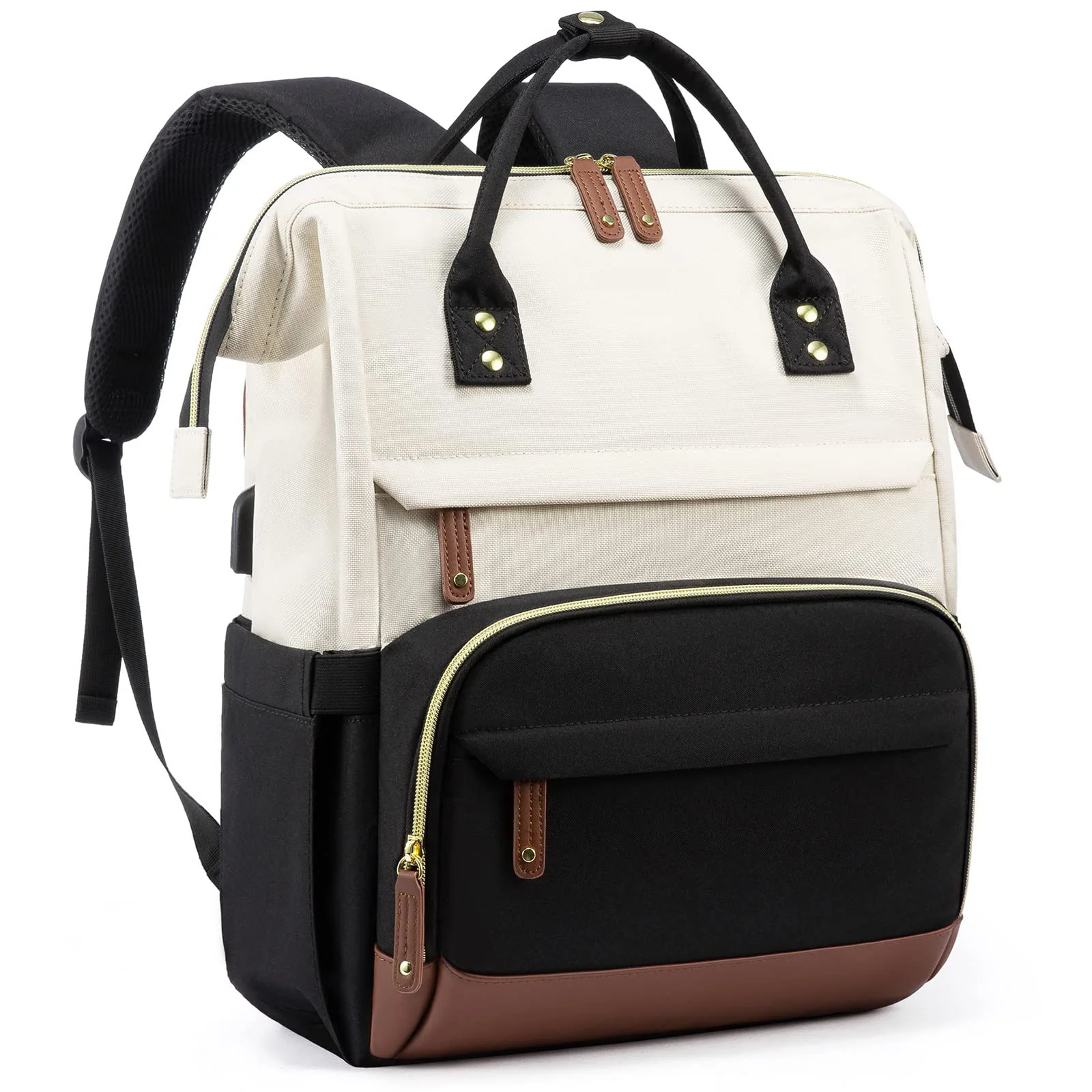 Large Capacity Waterproof Nursing Bag Women's Laptop Business Wallet Casual Backpack For College And Motorcycle Equipment Access: Default Title