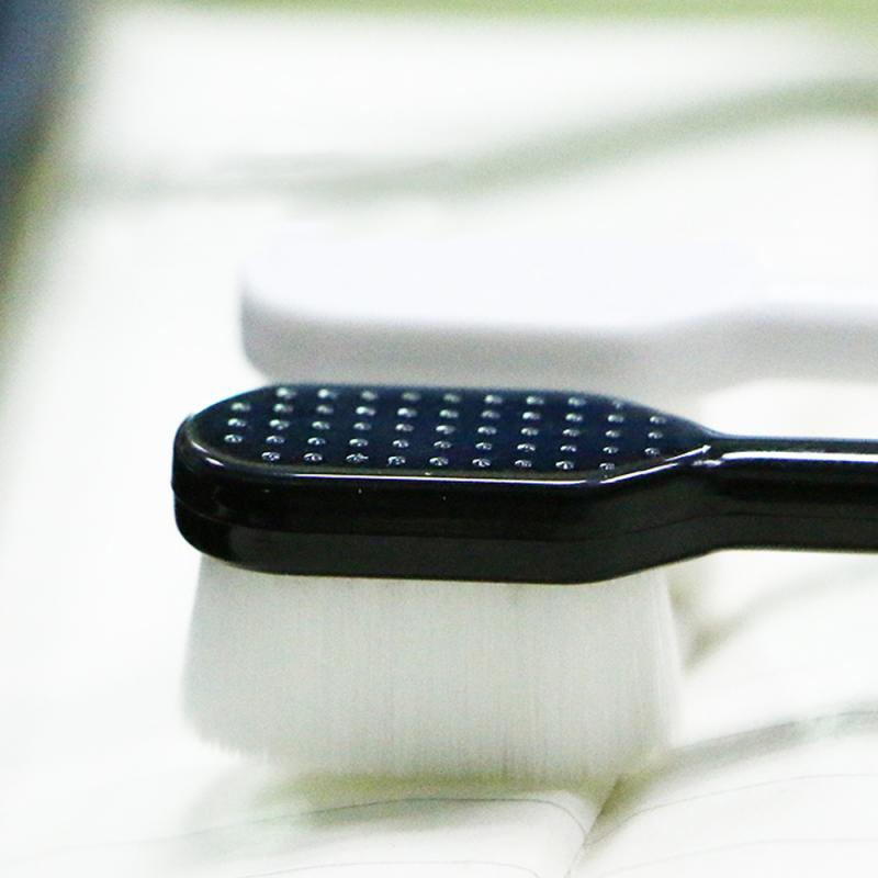 Micron Ten Thousand Hair Toothbrush Superfine Super Soft Hair Small Head Toothbrush Anti-skid Handle Deep Cleaning Oral Supplies