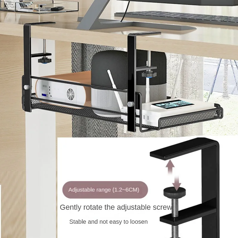 Under Desk Cable Management Tray Shelf No Drill St... – Grandado