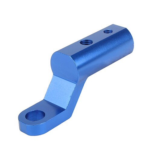 Motorfiets Uitbreiding Rack Rear View Stuur Spiegel Mount Adapter Motor Licht Extender Beugel Telefoon Houder Stand: Blauw