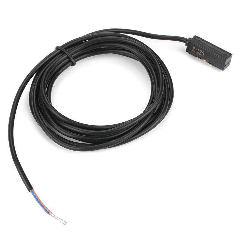 CS1-S Magnetic Air Pneumatic Cylinder Magnetic Reed Switch Sensor DC AC 5V- 240V For Pneumatic Cylinder MAL/MA/ CDJ2B