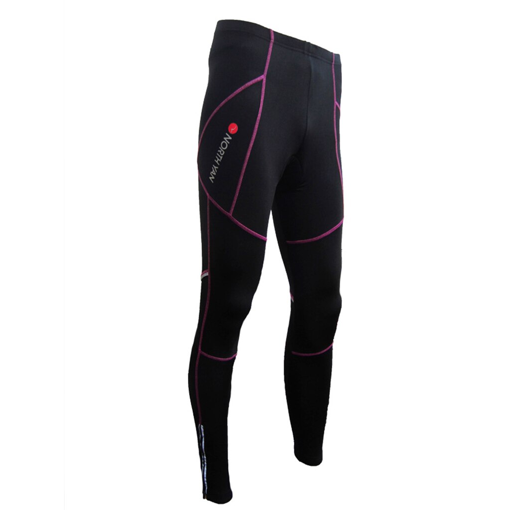 Womens Fietsen Panty Winter Thermische Koude Dragen 3D Gevoerde Legging Fietsen Broek