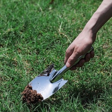 1/3/5 Piece Set 201 pala in acciaio inossidabile per uso domestico piante in vaso piantare all'aperto scavare sabbia allentando terreno attrezzi da giardino