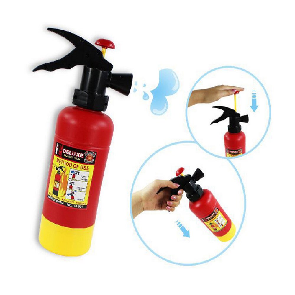 Extinguisher Toy Water Simulation Intelligence Plastic Red Cool Novelty Interesting Water Toy