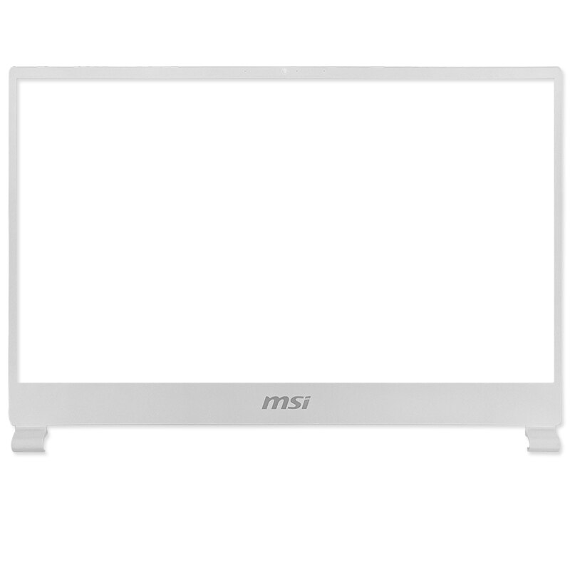 Laptop LCD Back Cover/Front Bezel/Hinges/Hinge Cover/Palmrest/Bottom Case For MSI GS65 MS-16Q2 16Q4 Top Case Lower Cover: B Cover White