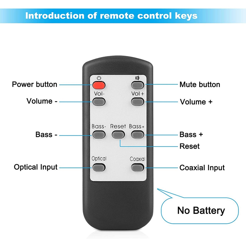 Digital To Analog Audio Converter With Remote,192Khz DAC Converter With Volume &amp;Bass Adjustment Digital Analog Converter