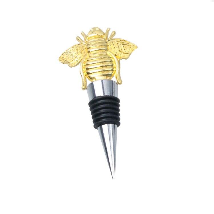 Tapón de botella de vino, rozador /abeja/araña/búho, barra decorativa, corcho de preservación, herramientas selladas al vacío: B