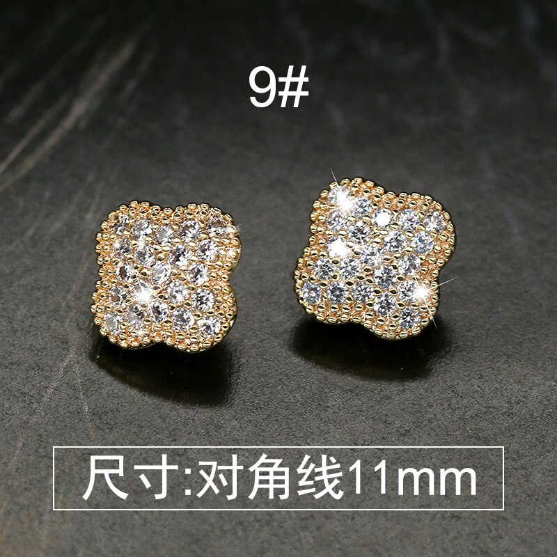 Boutons de vêtements Vintage en diamant | Bijoux avec boutons décoratifs en diamant, bouton en Zircon fleur doré, boutons de vêtements couture, petits vêtements, accessoires rapides, couture materiel accessoires