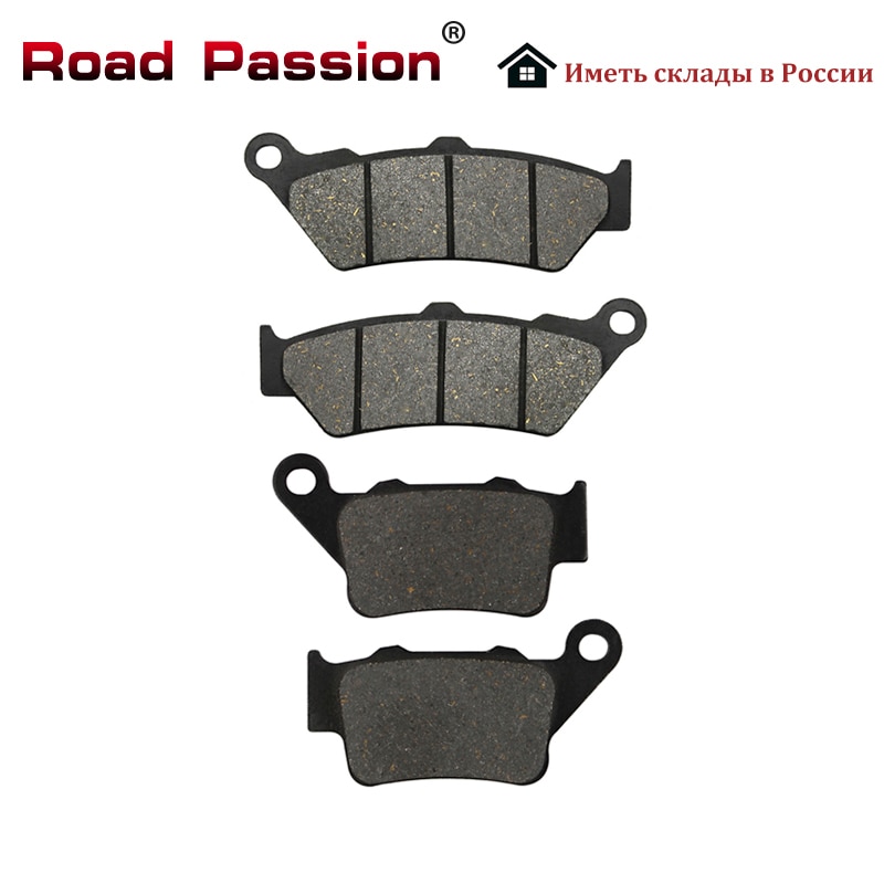 Road Passion – Kit de plaquettes de frein avant et arrière, pièces de moto pour BMW STREET BIKES C1 125 200 G650GS F650CS F650GS F650ST F650 ST GS