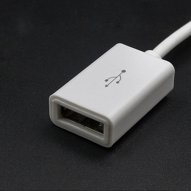 Car MP3 3.5mm Male AUX Audio Plug Jack To USB 2.0 Female Converter Cable Headphone Cable PVC for Car