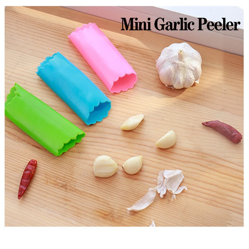 Kitchen Gadgets Garlic Peeler Mini Kitchen Aid Garlic Peeler Cooking Green Kitchen Gadget