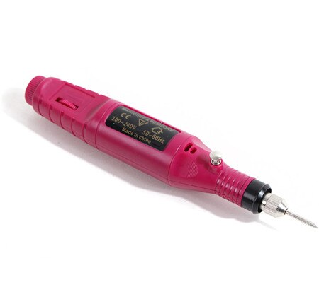 Torno uñas Máquina pulidora de uñas portátil, 30W, 20000RPM, lima de uñas eléctrica, pedicura, conjunto de herramientas para manicura, accesorios de uñas: Default Title