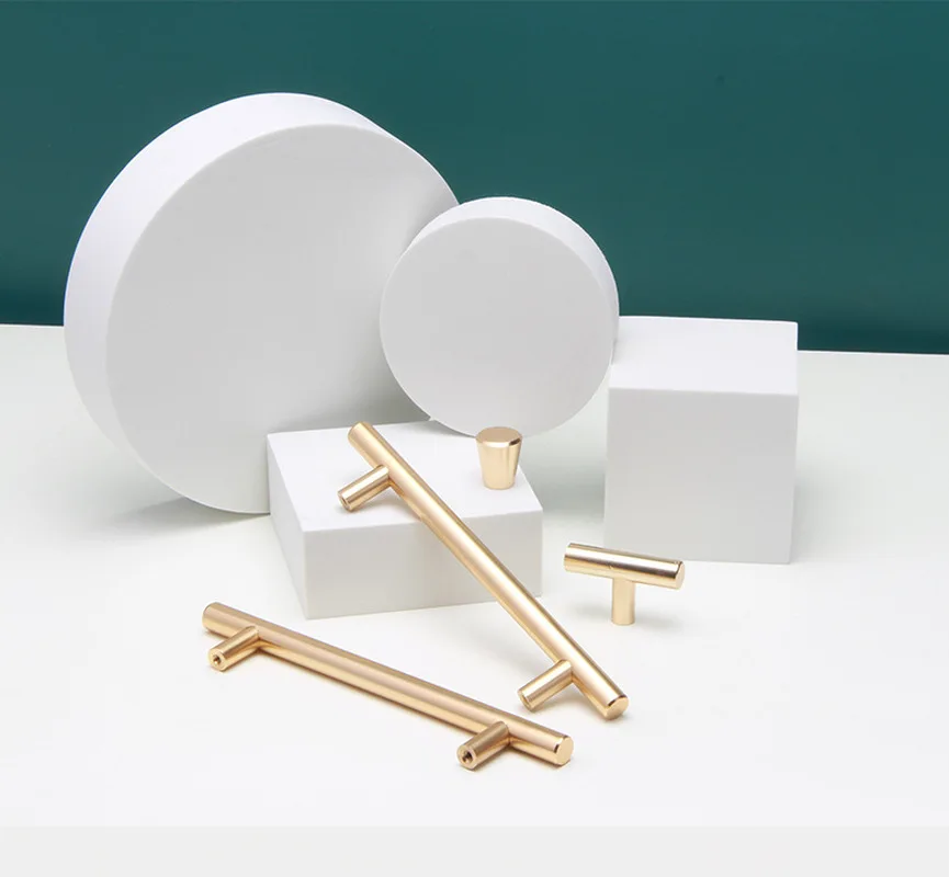 Tirador de barra en T para puerta de cocina, perillas de manija recta, tirador de gabinete, tiradores de acero inoxidable de 10mm de diámetro, herrajes para muebles