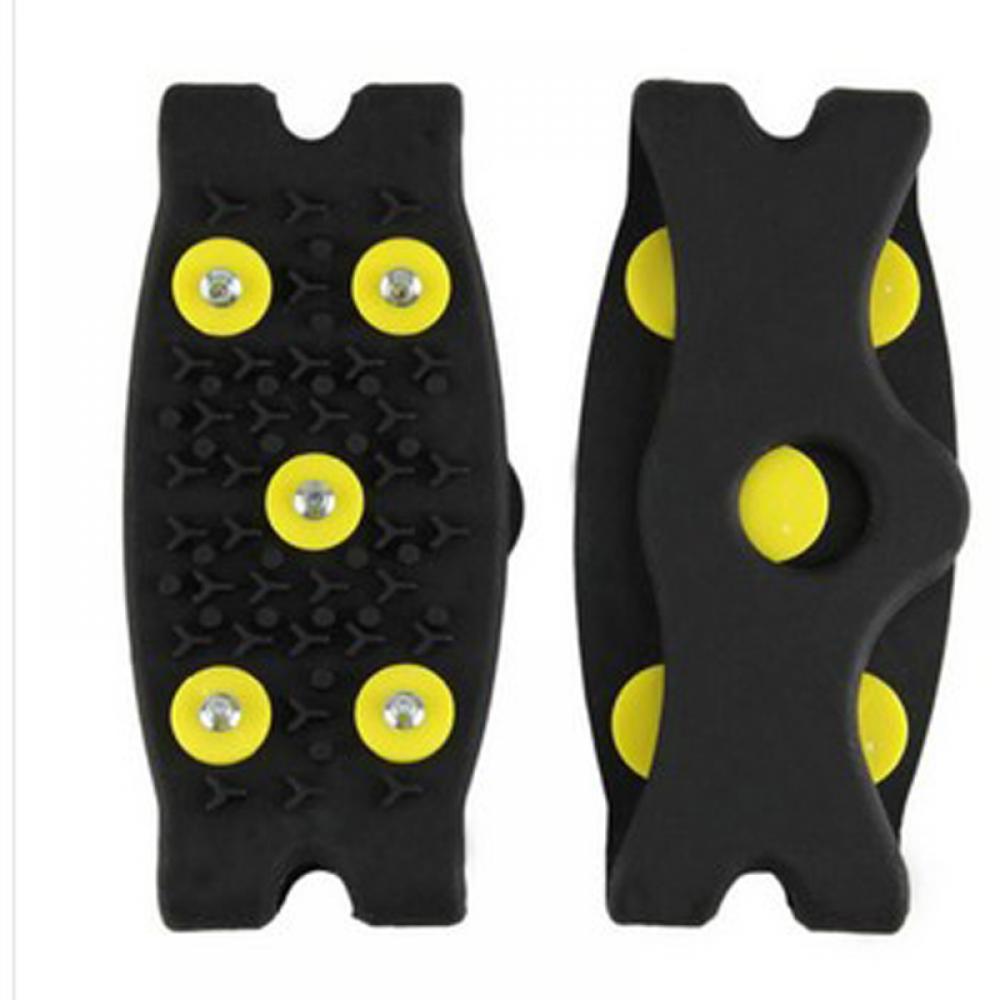1 Paar Delicate Sneeuw Ijs Klimmen Antislip Spikes Ice Grips Cleats Ijskrappen Winter Klimmen Antislip Schoenen cover