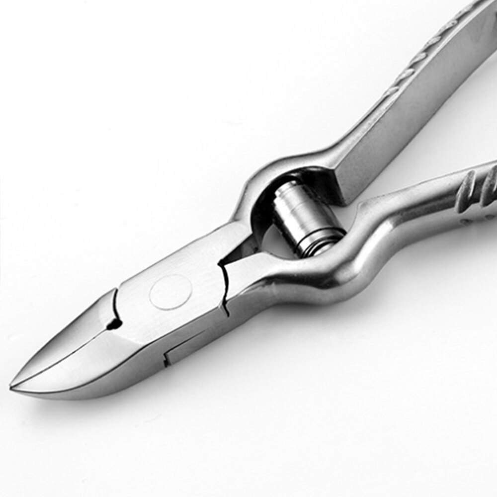 1Pc Manicure Nagel Cutter Heavy Duty Rvs Teen Nagelknipper Voeten Care Tools 4.88 Inch Professionele