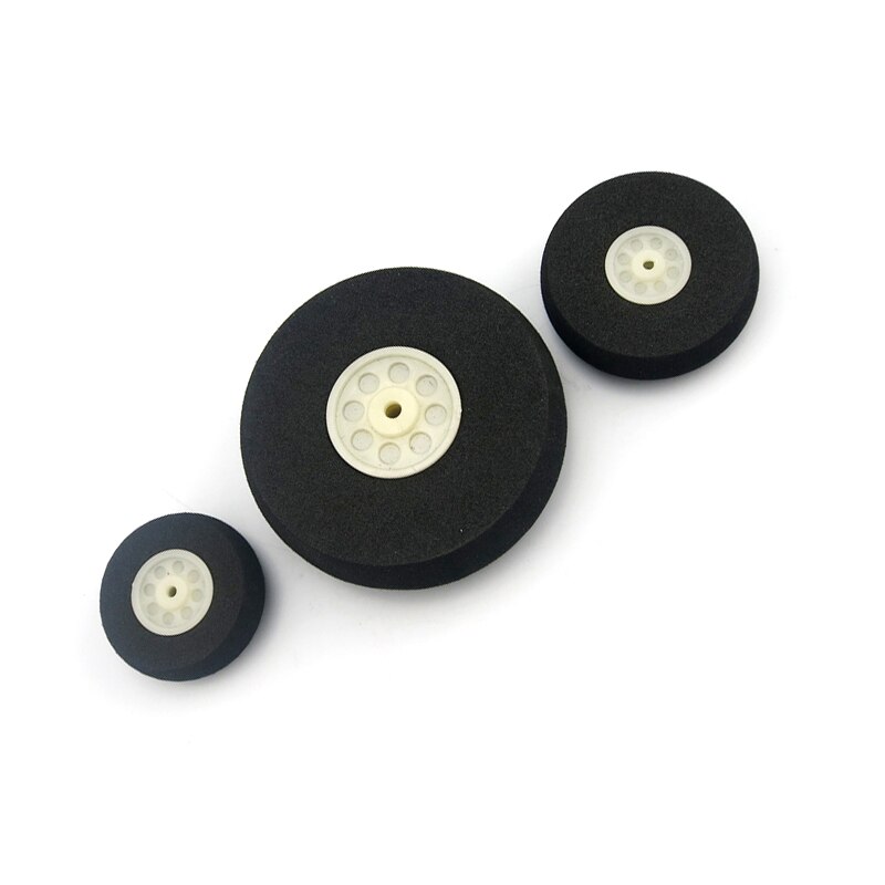 6PCS Sparkhobby External Diameter 45MM 50MM 55MM 65MM 75MM 85MM Hole Diameter 19MM 24MM Sponge Wheel For RC Airplane Helicopter