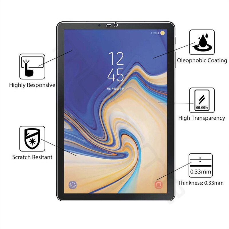 9h hærdet glas til samsung galaxy tab  s4 10.5 sm-t830 sm-t835 10.5 & #39 ;& #39 ; tablet skærmbeskytter til  t830 beskyttelsesfilm glas: Default Title