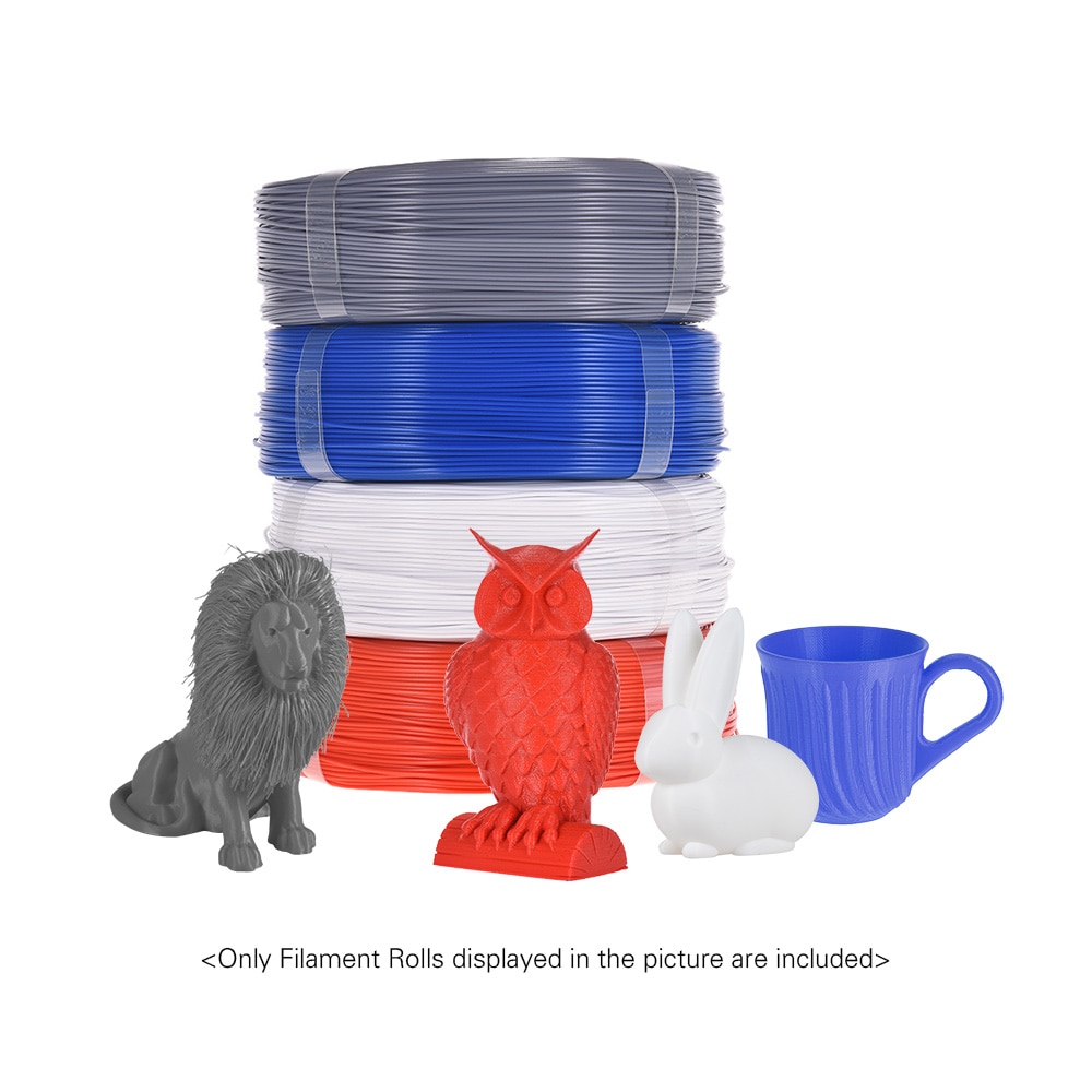 Esun 3d printer filament 1.75mm pla pro (pla+) etterfyllingsrull dimensjonsnøyaktighet  +/- 0.05mm 1kg hver rull for 3d skriverdeler