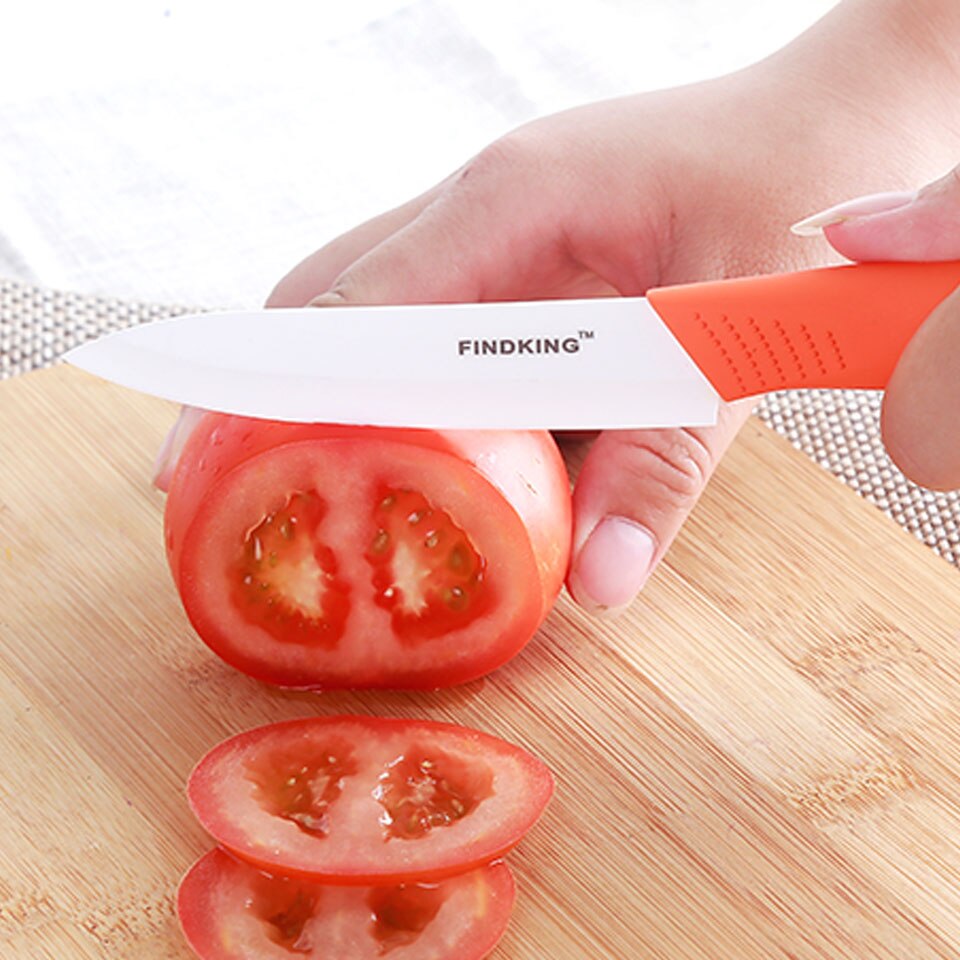Køkken keramiske knive til frugter zirconia 6 farver kniv sæt keramisk kniv sæt 3 4 5 6 tommer med skræller dæksler