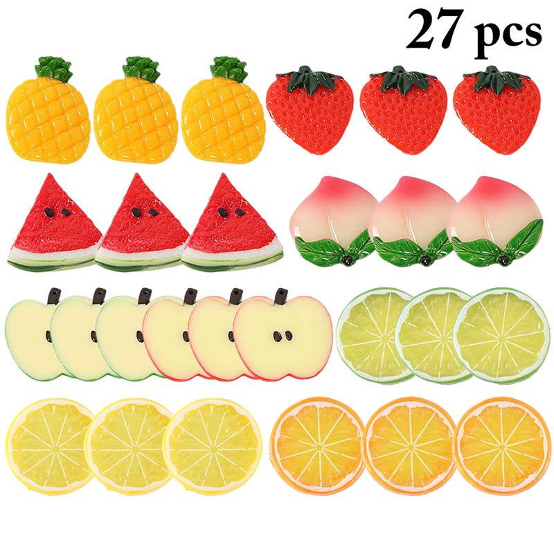27 stücke Lebensechte Künstliche Obst Dekorative einstellen Simulierte Künstliche Obst Fotografie Stütze Heimat Dekor Zubehör Fenster Anzeige