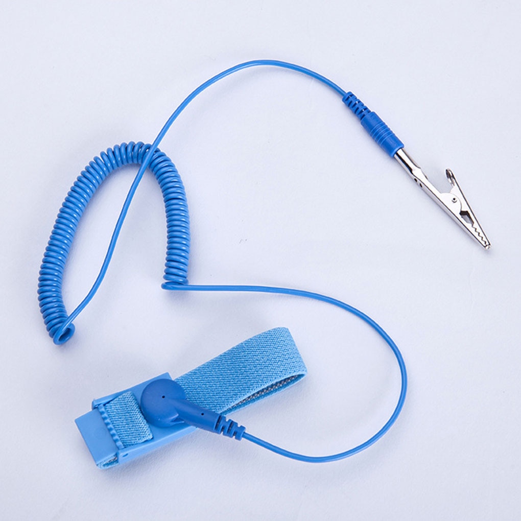 Pvc antistatische polsband aarding elektrische ontlading esd polsband