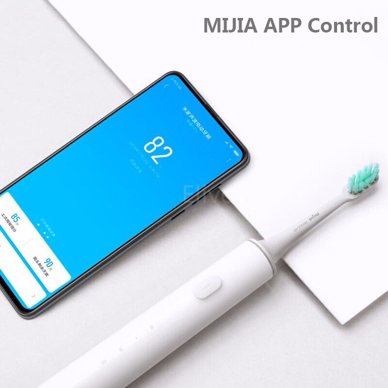 XIAOMI MIJIA-brosse à dents électrique intelligente T500, MES601, brosse à dents électrique intelligente, charge sans fil USB, étanche, application de contrôle ultrasonique