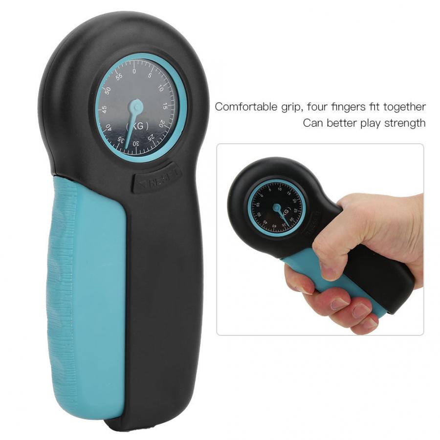 Hand Grip Strength Measurement ABS Hand Finger Strengthener Grip Force Mechanical Gauge Hand Strength Measurement Meter