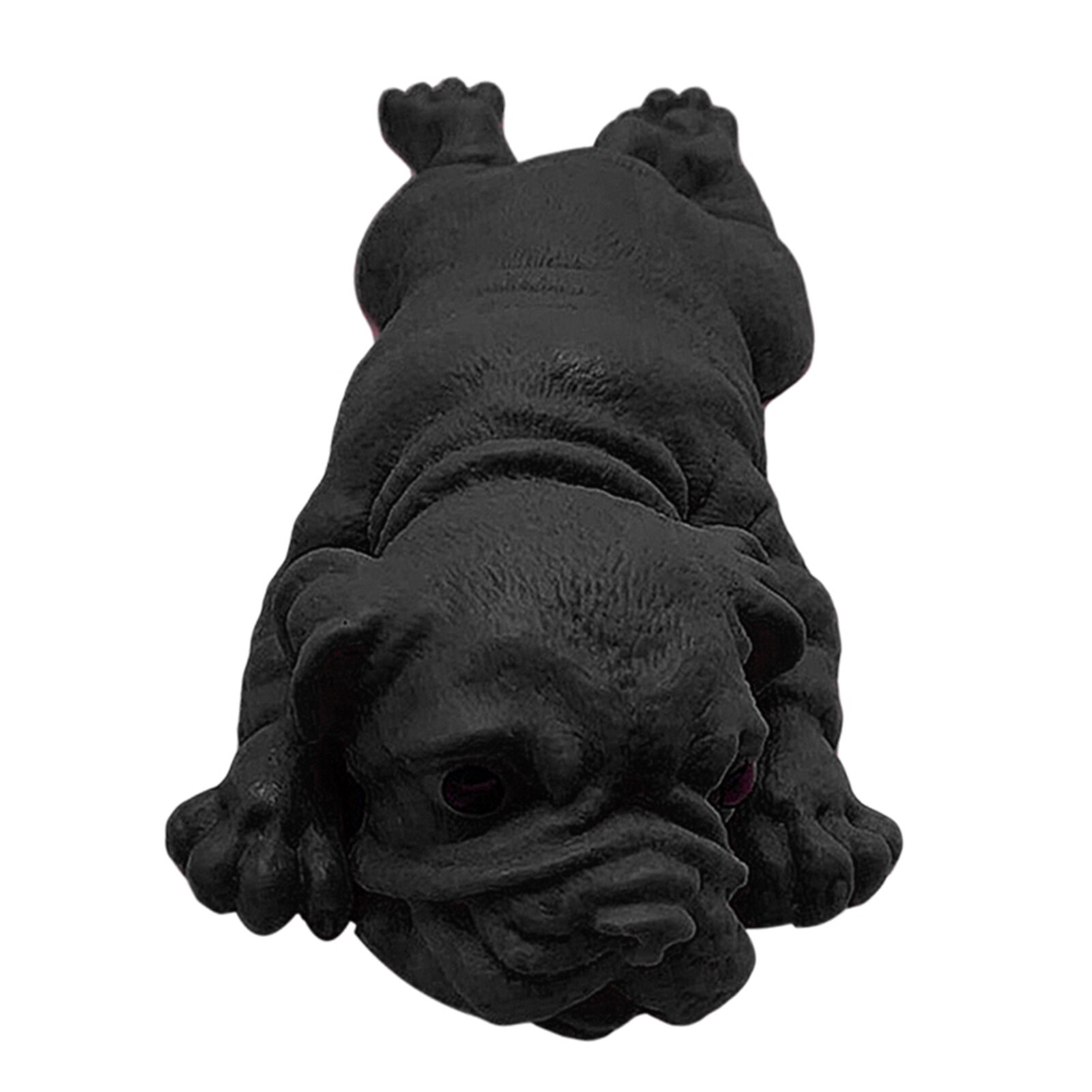 Juguete antiestrés para aliviar el estrés para niños y adultos, juguete antiestrés para broma práctica, juguete exprimidor para perros y hámster: Black