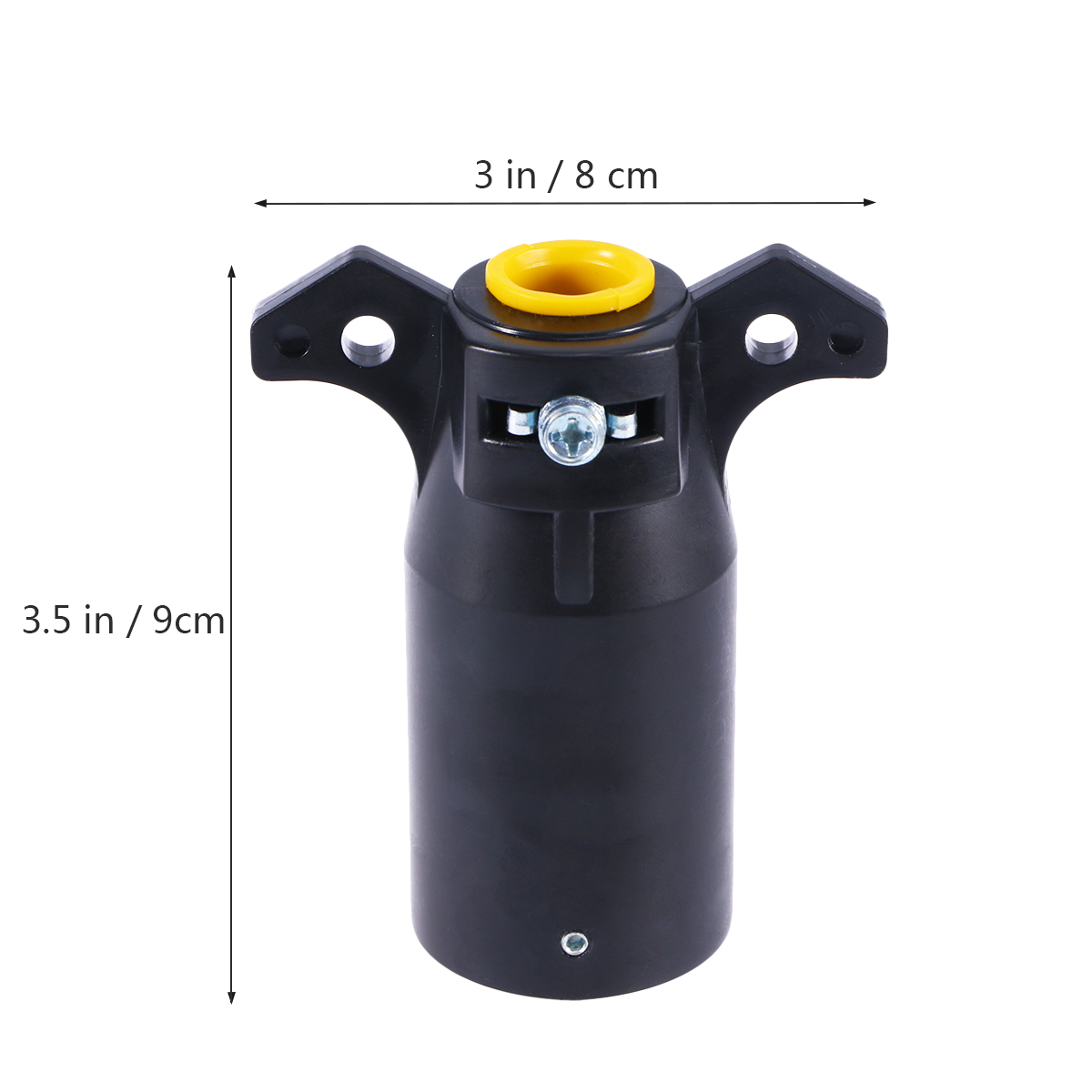 Durable 7 Way Flat Blade Trailer Adapter Plug Connector (T21847)