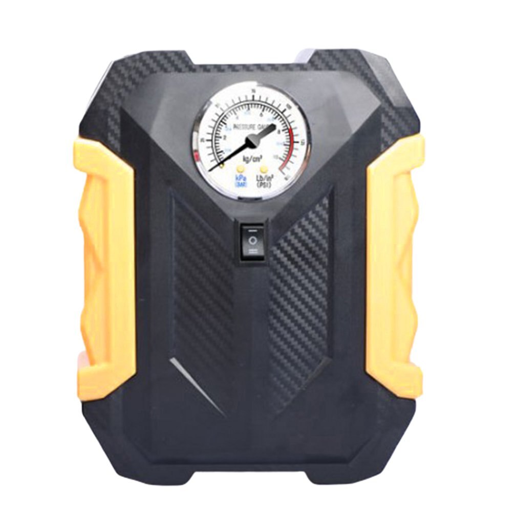 Digital display portable car air pump intelligent wireless pumping electric air pump handheld mini car air pump: Pointer