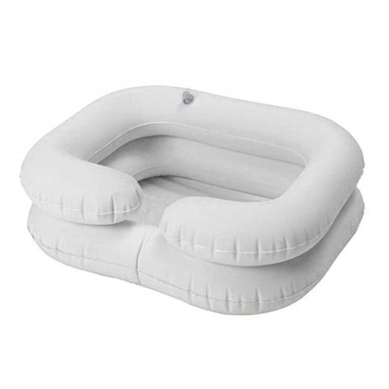 Lavabo gonflable pour lavage des cheveux, shampoing, outil Portable pour les patients, soins des enfants