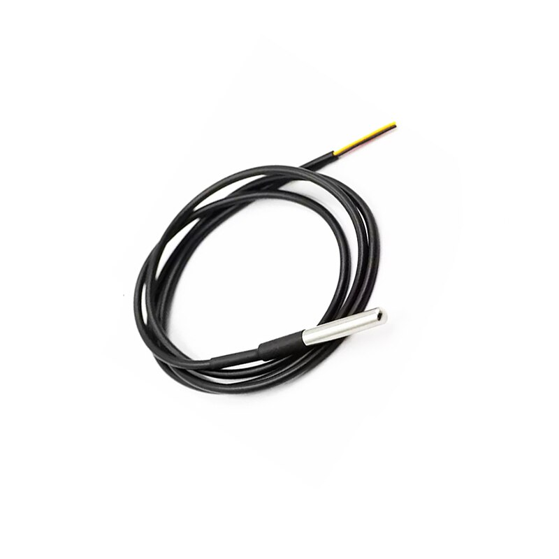 Sonde de température étanche pour Arduino, 100CM 200CM 300CM, emballage en acier inoxydable DS1820, DS18B20, capteur de température 18B20